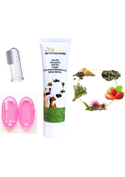 Kedi ve Köpek Diş Macunu %100 Doğal İçeriklerle Ağız Sağlığını Destekler