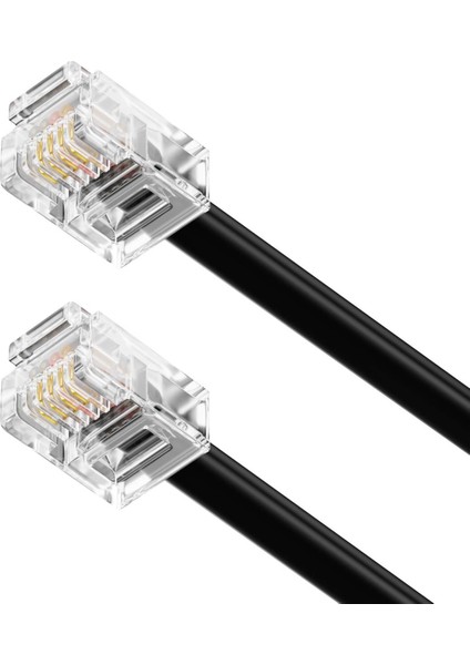 Regmus Adsl Vdsl Modem ve Telefon RJ11 Hat Bağlantı Kablosu 3 Metre modelleri