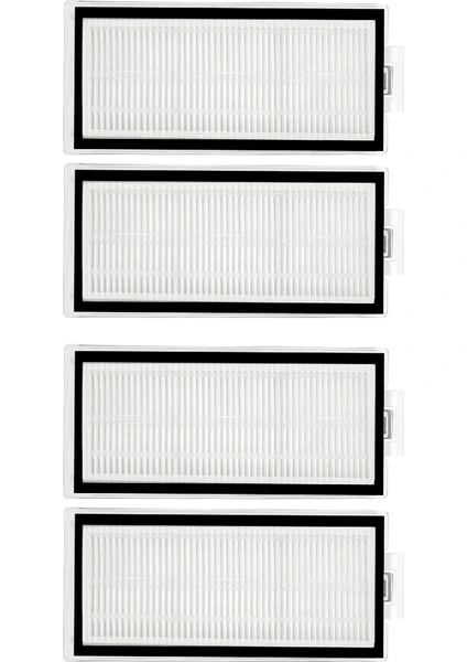 Roborock Q7 Max, Q7 Max Plus Uyumlu Yedek Hepa Filtre-4 Parça