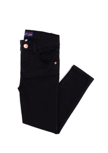 U.S. Polo Assn. Kız Çocuk Siyah Jean Pantolon 50265926-DN0027