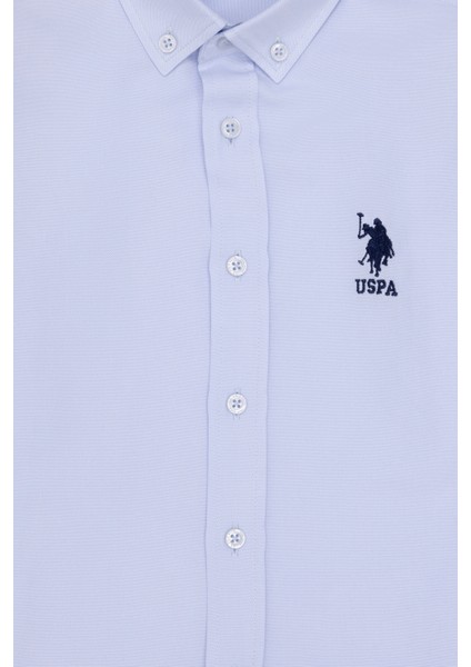 U.S. Polo Assn. Erkek Çocuk Açık Mavi Gömlek 50266085-VR003