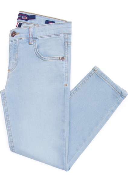 U.S. Polo Assn. Erkek Çocuk Açık Mavi Jean 50266094-DN0021