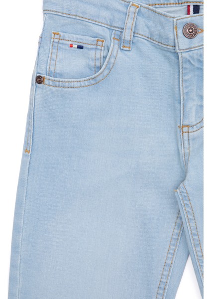 U.S. Polo Assn. Erkek Çocuk Açık Mavi Jean 50266094-DN0021