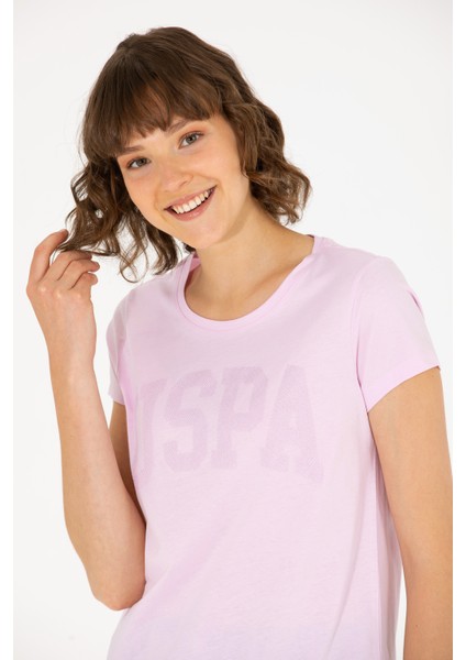 Kadın Manolya Basic T-Shirt 50262670-VR211
