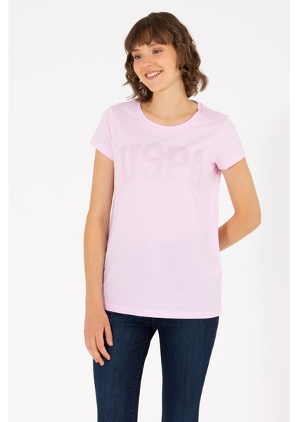 Kadın Manolya Basic T-Shirt 50262670-VR211 modelleri