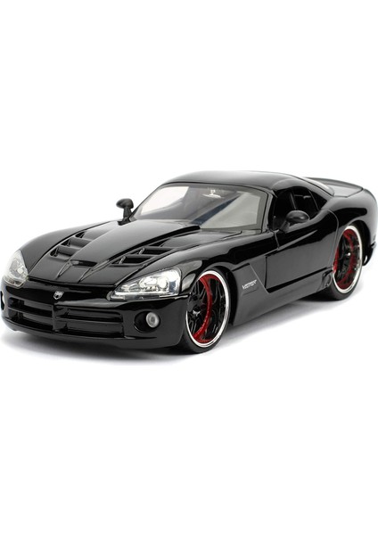 Hızlı ve Öfkeli Fast & Furious Viper Srt-10 Metal Model Araba 1/24 Ölçek