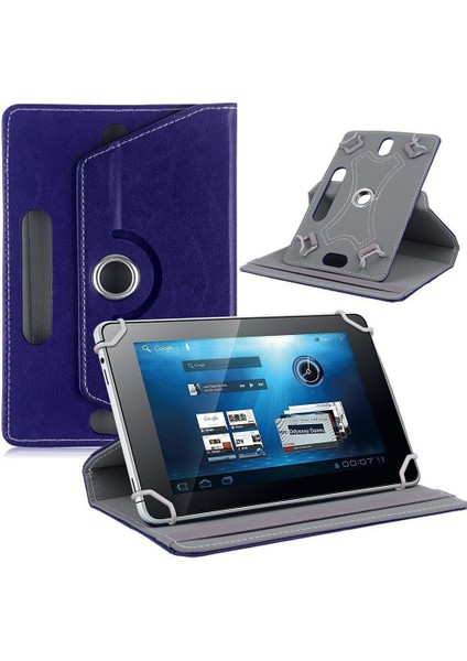 Vankyo Matrixpad S20 10,1" Inç Kılıf Üniversal Dönerli Dönebilen Standlı Stand Olabilen Kapaklı Tablet Kılıfı