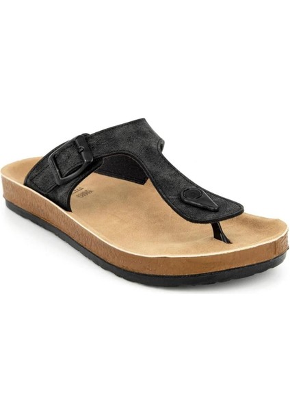 Orthopedix Zoe Anatomik Ayarlanabilir Üst Kemerli Tokalı Parmak Arası Kadın Terlik 31031