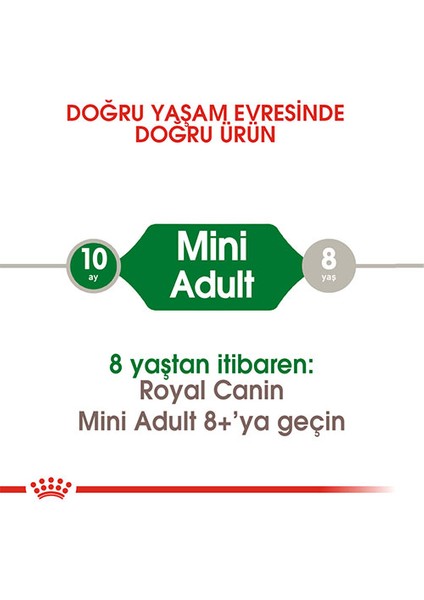 Mini Adult Küçük Irk Yetişkin Köpek Maması 4 kg