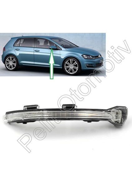 Golf 7 - 7,5 Ayna Sinyali Lambası Sağ 5G0949102 (Oem) fiyatları