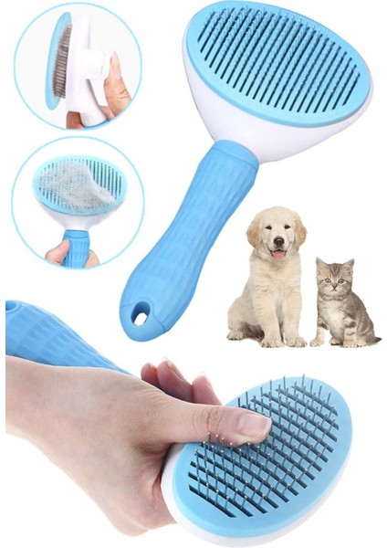 Kedi Fırça ve Tarağı Kıl Tüy Toplama Basmalı Tiftik Kedi Köpek Evcil Hayvan Temizleme Masaj Aleti fiyatları