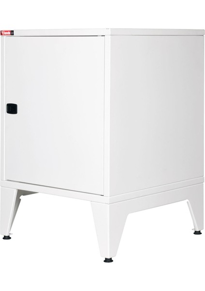 - Ziglat 655 - Metal Dolap - Metal Kapılı - Mat Beyaz.