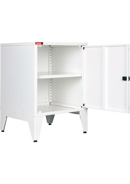 - Ziglat 655 - Metal Dolap - Metal Kapılı - Mat Beyaz. fiyatları