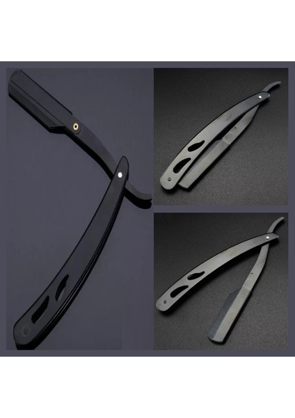 Shave Q5 Manuel Tıraş Makinesi + U3 Full Metal Ustura + 5'li Platinum Jilet
