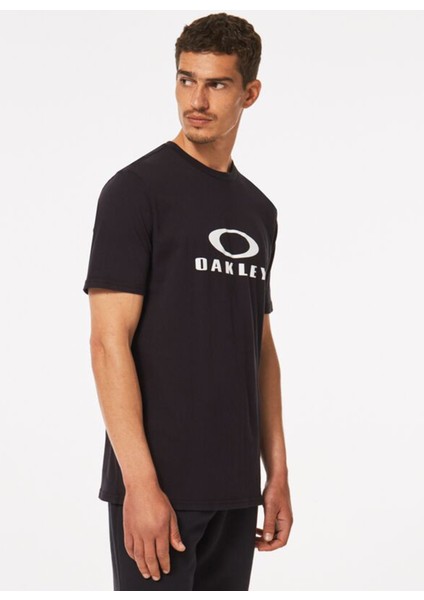 Bisiklet Yaka Baskılı Siyah Erkek T-Shirt FOA402167 O Bark 2.0 fırsatları