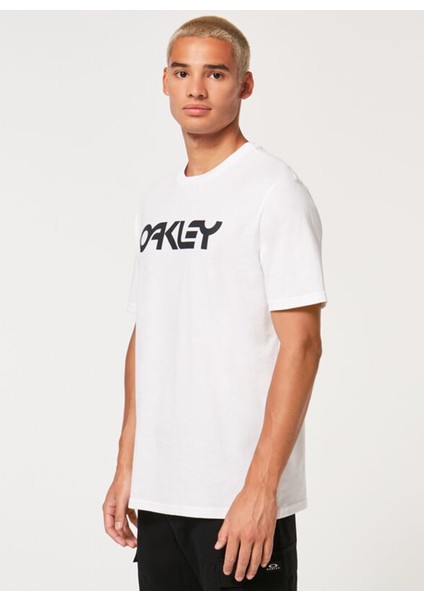 Bisiklet Yaka Baskılı Beyaz - Siyah Erkek T-Shirt FOA404011 Mark Iı Tee 2.0 fırsatları