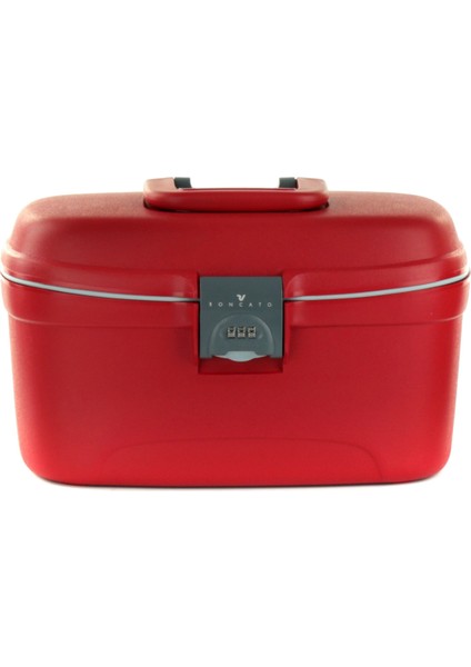 Unisex Güzellik Çantası (Makyaj Valizi) 50026809 Roncato Light Beauty Case Rosso 36X22X21