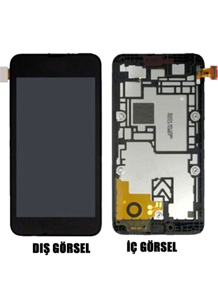 Teknonet Nokia Lumia 530 Uyumlu Org Lcd+Dokunmatik+Çıtalı