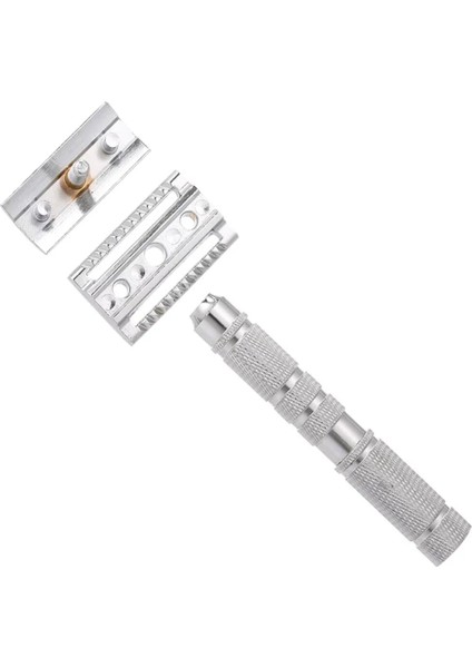 Shave S8 Manuel Tıraş Makinesi + U3 Full Metal Ustura + 5'li Platinum Jilet