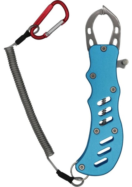 Aluminum Grip Metal Balık Tutucu Maşa Mavi