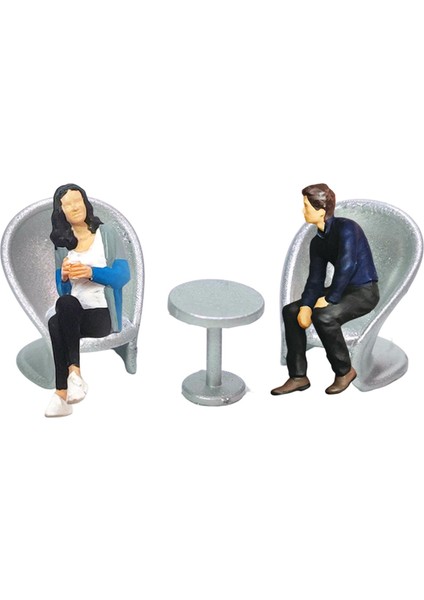 5 Adet 1/64 Masa ve Sandalye Modeli Reçine El Sanatları (Yurt Dışından) fiyatları
