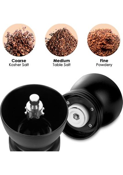 Manuel Kahve Öğütücü Mutfak Gadget'ları ile Cam Depolama Tankı Taşınabilir ve Kullanımlık Yaratıcı Burr Sessiz | Manuel Kahve Öğütücüleri (Yurt Dışından)