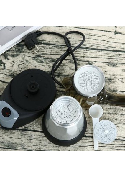 480W 220 V Espresso Kahve Mocha Coffea Pot Percolator Elektrikli Moka Pot Ab | Kahve Makineleri (Yurt Dışından)