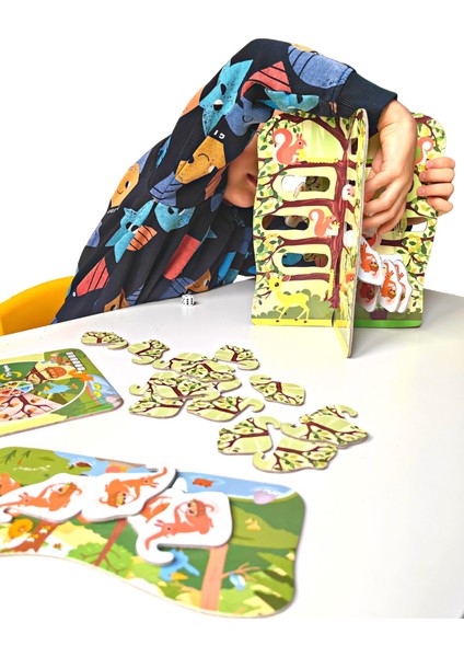 Sinsi Sincaplar 3D Eğitici Strateji Kutu Oyunu | Sneaky Squirrel indirimleri