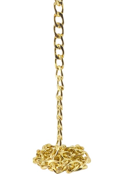 Aliminyum Çanta Zinciri 1 Metre 12 mm Gold