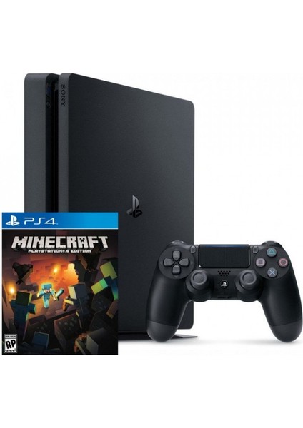 Playstation 4 Slim Kasa 500 GB Minecraft Yenilenmiş