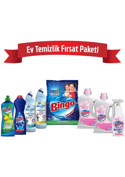 Ev Temizlik Fırsat Paketi