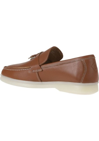 Taba Flotter Deri Kadın Loafer 05WS101 indirimleri