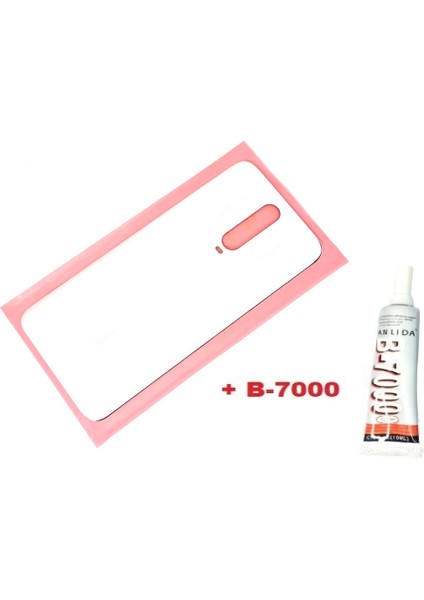 Xiaomi Redmi K30 Arka Kapak Pil Kapağı (CAM+B-7000) Beyaz