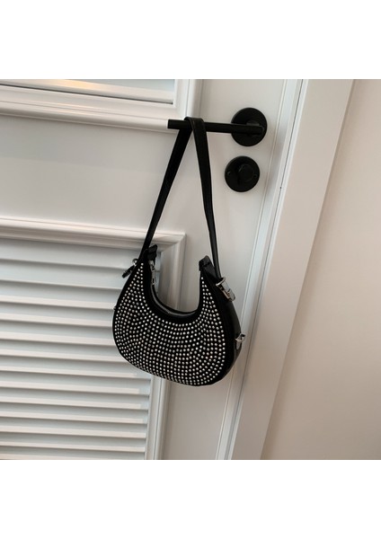 Parlak Elmas Çanta Moda Taşınabilir Omuz Çantası (Yurt Dışından)