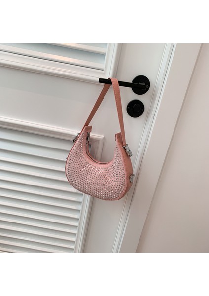 Parlak Elmas Çanta Moda Taşınabilir Omuz Çantası (Yurt Dışından)