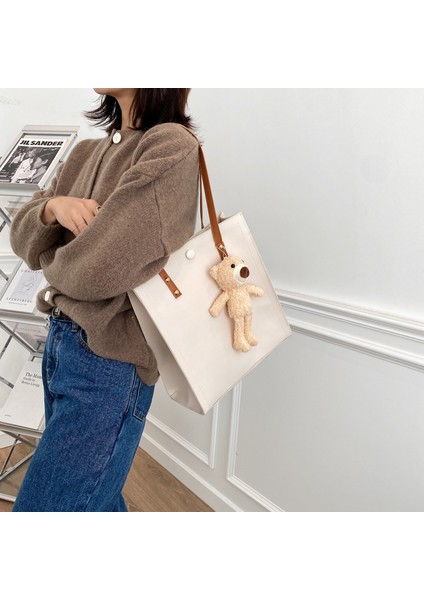 Moda Basit Gündelik Çanta Tote Çanta (Yurt Dışından)