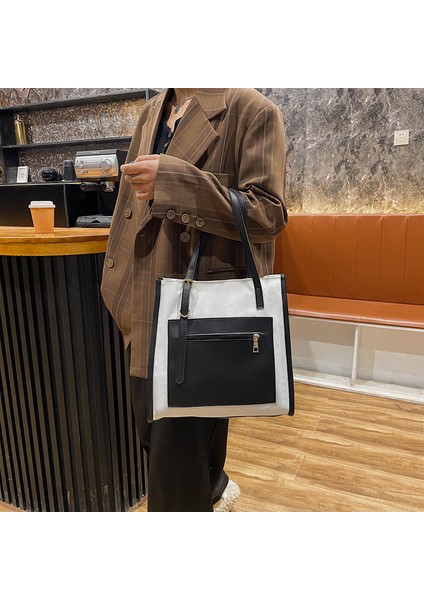 Moda Büyük Kapasiteli Basit Çanta (Yurt Dışından) fırsatları