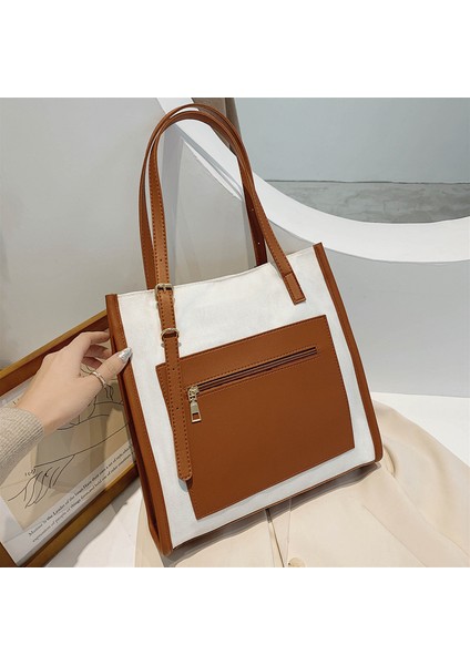 Moda Büyük Kapasiteli Basit Çanta (Yurt Dışından)
