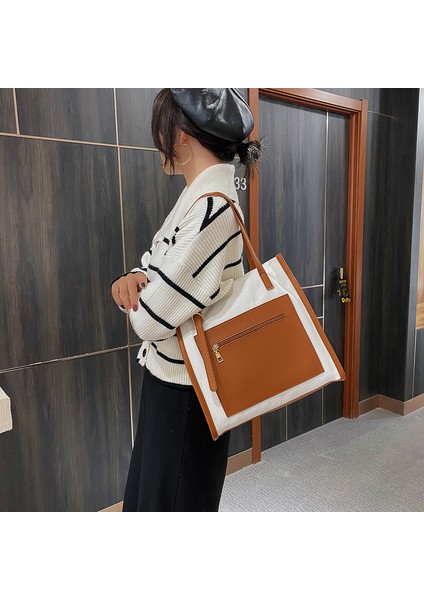 Moda Büyük Kapasiteli Basit Çanta (Yurt Dışından) fırsatları