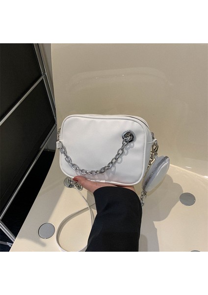 Omuz Çantası Zincir Küçük Çanta Retro Diyagonal Çapraz Vücut Çantası (Yurt Dışından) fiyatları