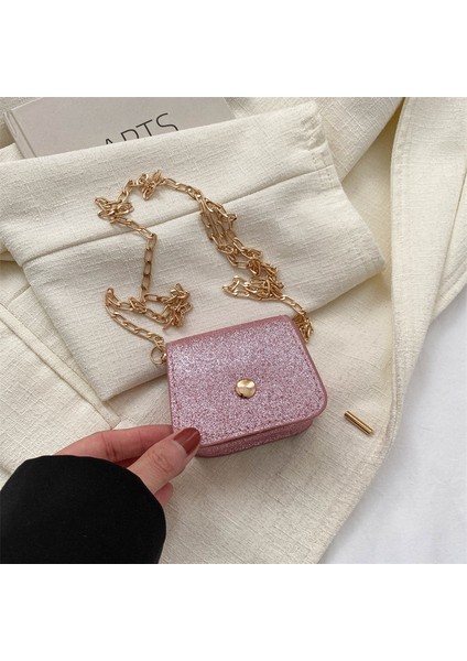 Messenger Çanta Flep Taşınabilir Küçük Kare Çanta (Yurt Dışından)