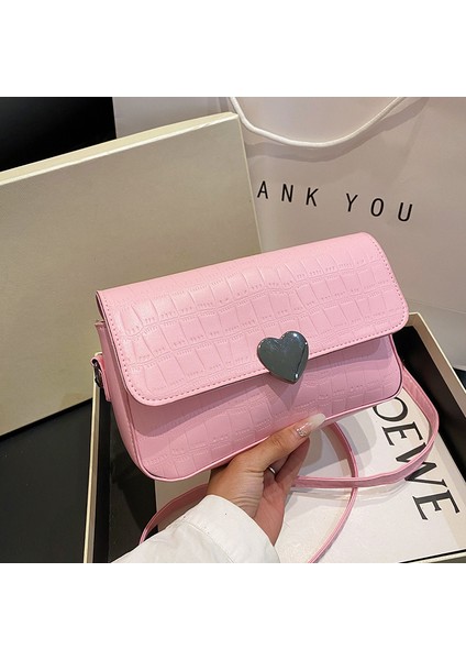 Basit Zincir Omuz Küçük Kare Çanta (Yurt Dışından) modelleri