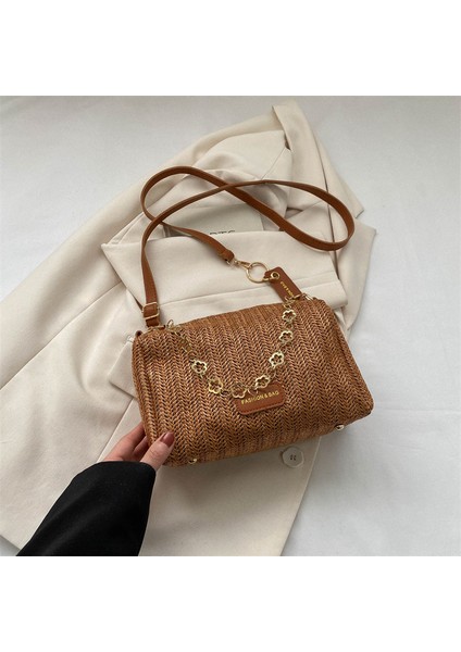 Basit Omuz Çapraz Askılı Küçük Çanta (Yurt Dışından)