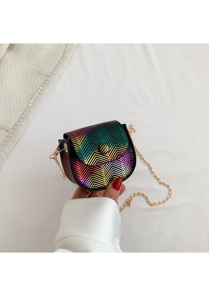 Çapraz Tek Omuzlu Küçük Kare Çanta (Yurt Dışından) modelleri