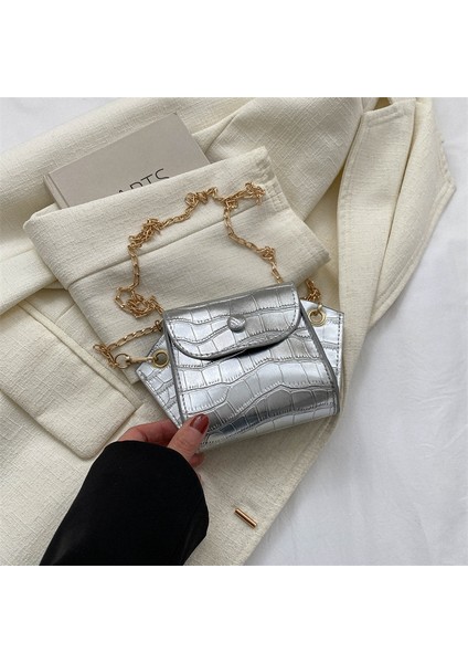 Omuz Askılı Küçük Kare Çanta (Yurt Dışından)