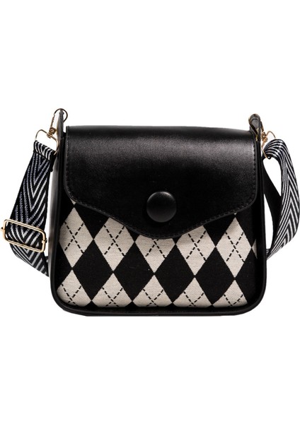 Basit Moda Retro Doku Dikiş Dama Tahtası Kapak Çantası (Yurt Dışından) fiyatları