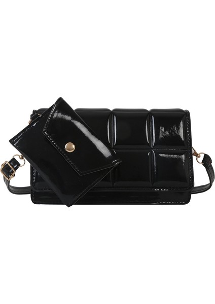 Mizaç Basit Moda Yüksek Işık Lazer Küçük Kare Çanta (Yurt Dışından) fiyatları