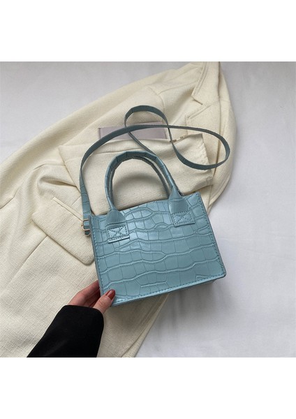 Düz Renk Omuz Askılı Çanta (Yurt Dışından)