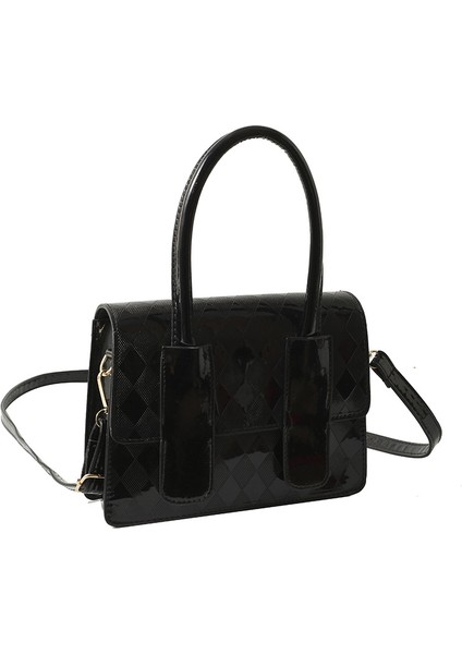 Tek Omuz Çapraz Askılı Düz Renk Küçük Kare Çanta (Yurt Dışından) fiyatları