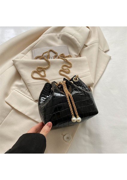 Kadın Omuz Askılı Çanta Kova Çantası (Yurt Dışından)